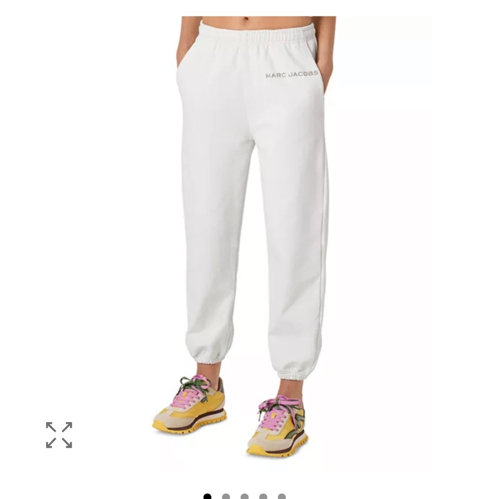 Marc Jacobs White Joggers | Size S